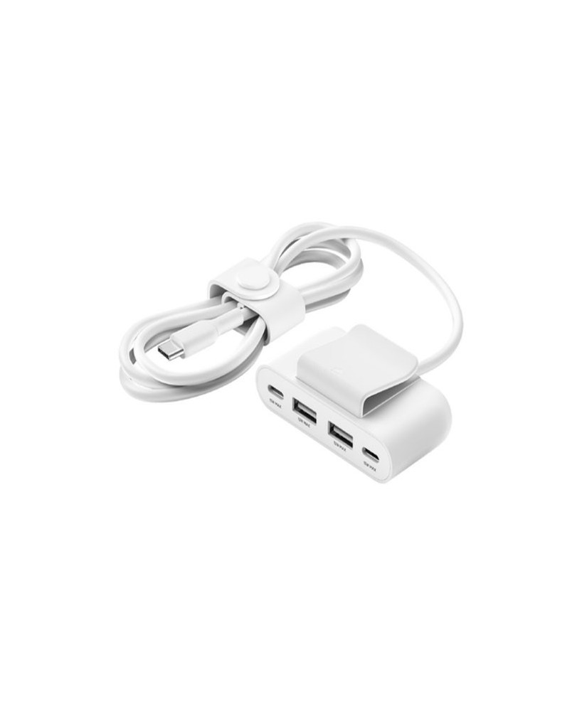 Belkin BoostCharge 4 Port Power Extender in White BUZ001BT2MWHB7