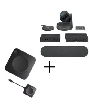  Bundle Logitech Rally Ultra-HD Conference System Kit with Barco ClickShare CX-20 Conference Kit Gen2 BARCO-CX20G2-RALLY