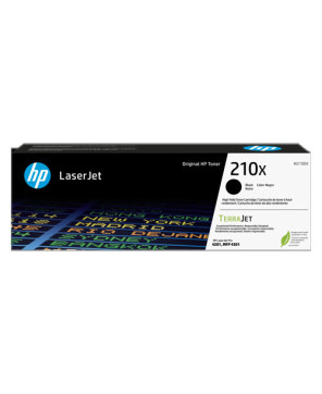 HP 210X Black Original LaserJet Toner Cartridge W2100X