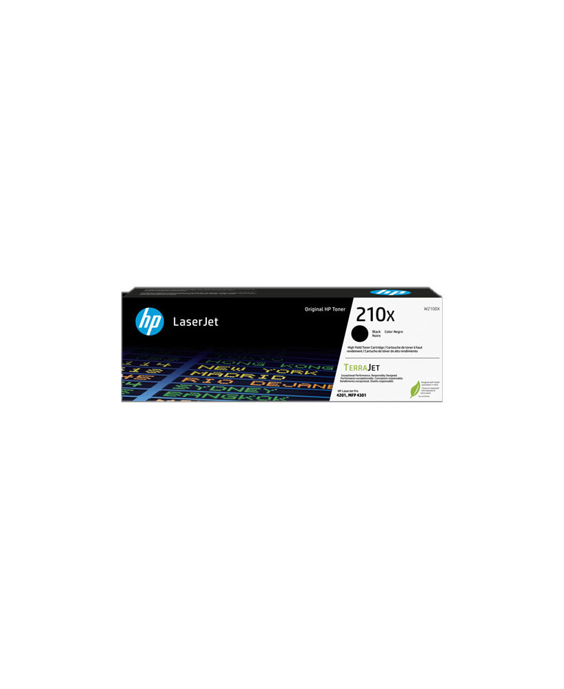 HP 210X Black Original LaserJet Toner Cartridge W2100X