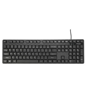 Targus Full-Size Antimicrobial WIred Keyboard in Black AKB30AMUS