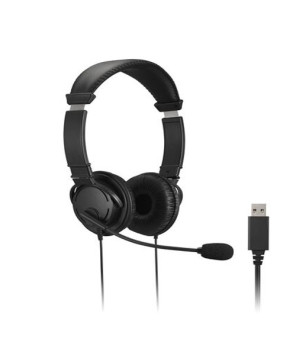 Kensington Hi-Fi Wired Stereo USB-A Headset with Mic and Volume Control K33065WW