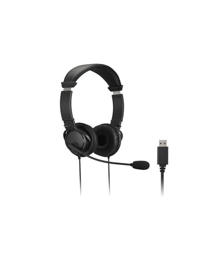 Kensington Hi-Fi Wired Stereo USB-A Headset with Mic and Volume Control K33065WW