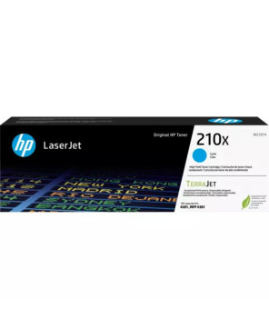 HP 210X High Yield Laser Toner Cartridge in Cyan W2101X