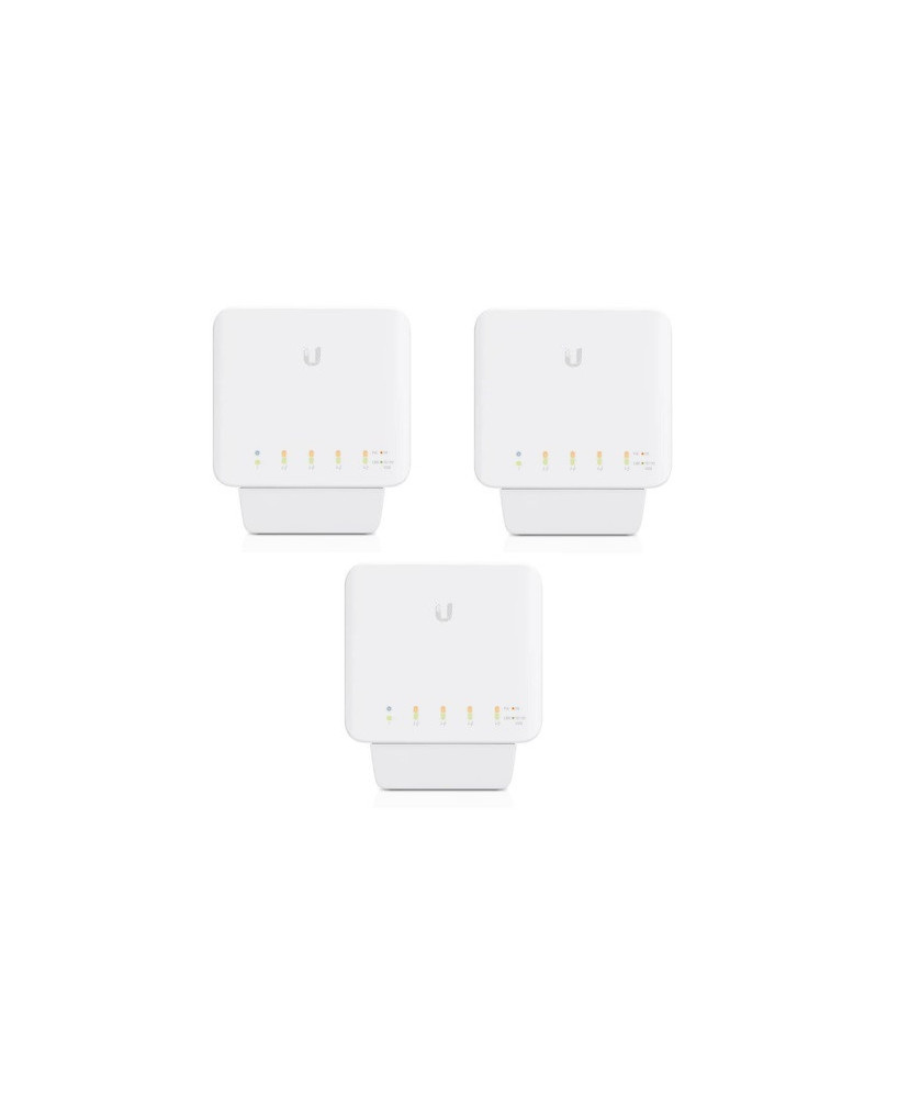 Ubiquiti Networks UniFi 5-Port Managed Gigabit Switch 3-Pack USW-Flex-3