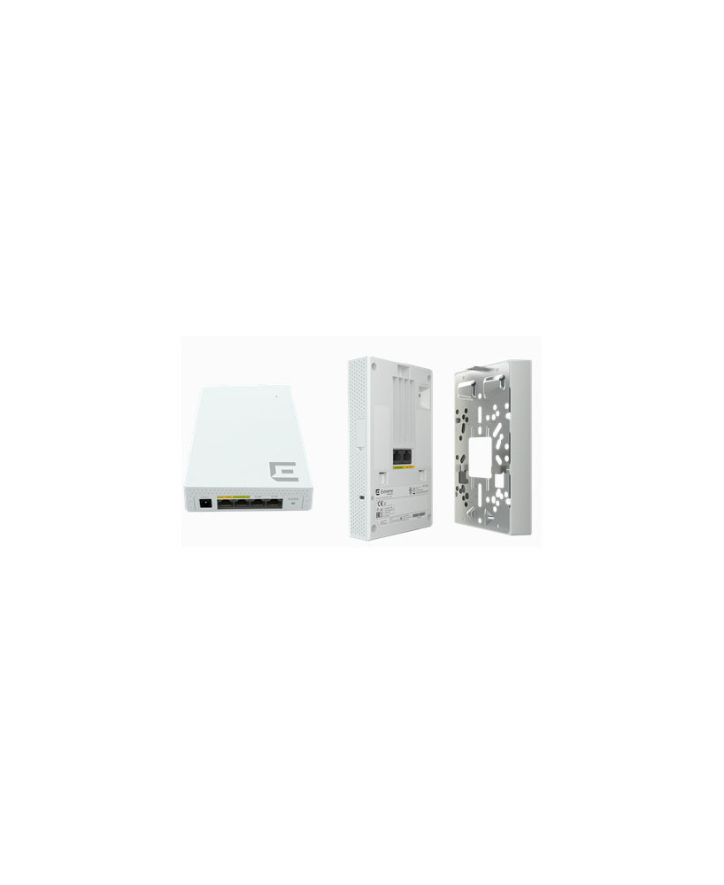 Extreme Networks WiFi 6 Dual-Radio Indoor Wallplate Access Point and Switch AP302W-WR