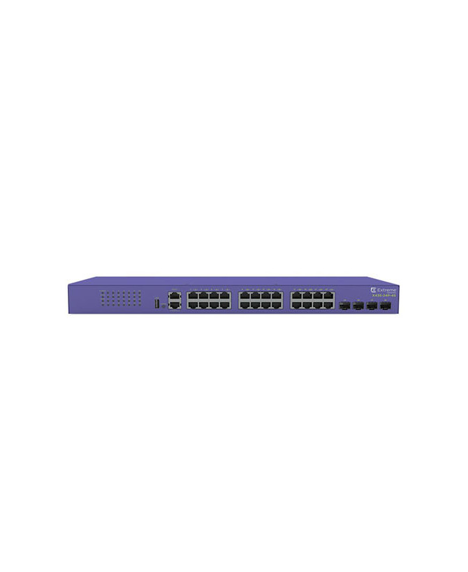 Extreme Networks X435 24-Port 2.5Gbps Layer 2 Managed PoE Switch X435-24P-4S