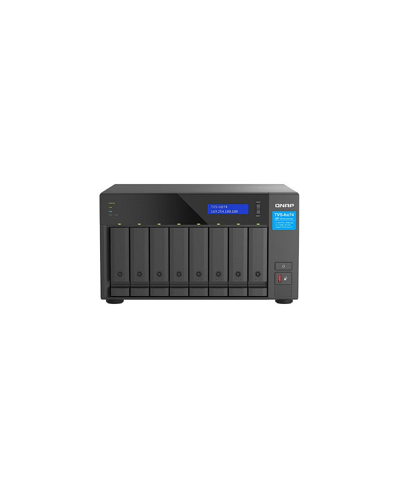 QNAP 8-Bay i7-12700E 12-Core 32GB No Disk NAS TVS-H874-I7-32G