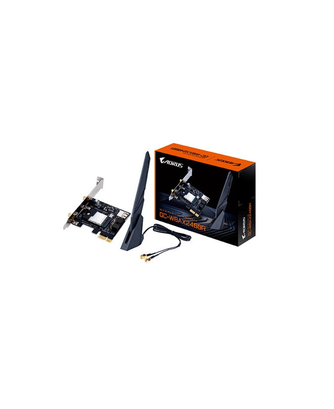 Gigabyte AX2400R 2.4 GHz Wi-Fi 6E PCIe Adapter GC-WBAX2400R