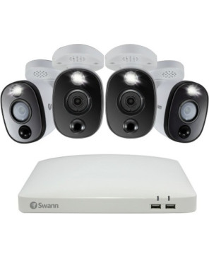 Swann 8MP 4 Channel 4K Ultra HD Video Surveillance System SWDVK-45680W4WL-AU