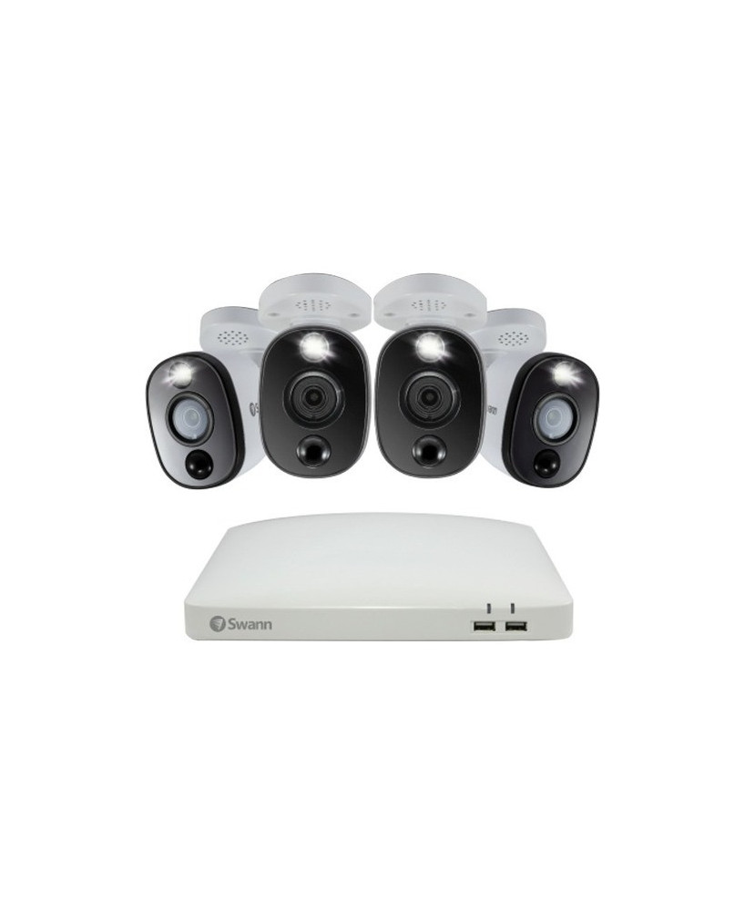 Swann 8MP 4 Channel 4K Ultra HD Video Surveillance System SWDVK-45680W4WL-AU