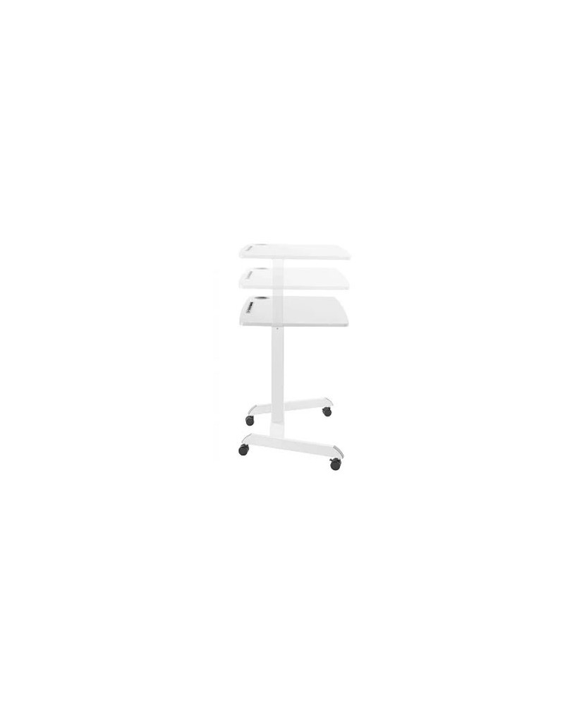 CommBox Roamer Height Adjustable Mobile Workstation CBROAML