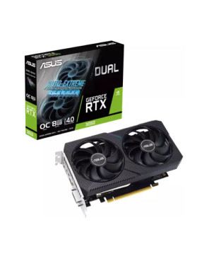 Asus Dual GeForce RTX™ 3050 V2 OC Edition 8GB GDDR6 Graphics Card DUAL-RTX3050-O8G-V2