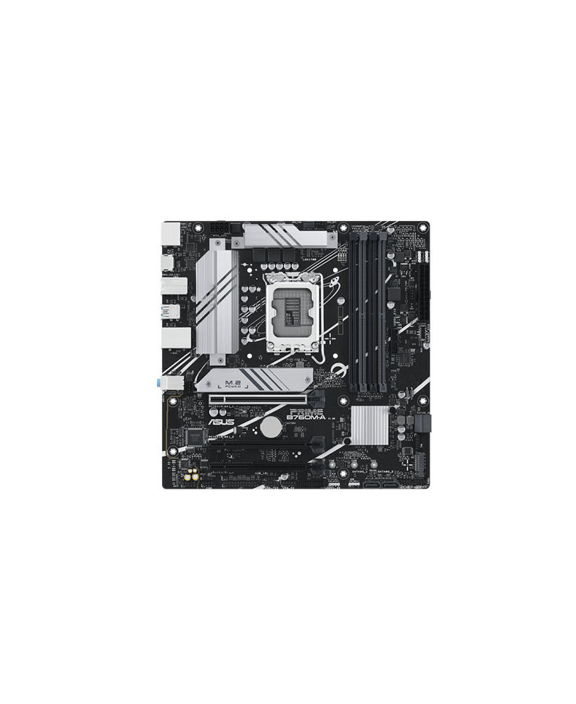 Asus PRIME B760M-A Intel B760 128GB DDR5 SDRAM LGA-1700 Micro ATX Desktop Motherboard