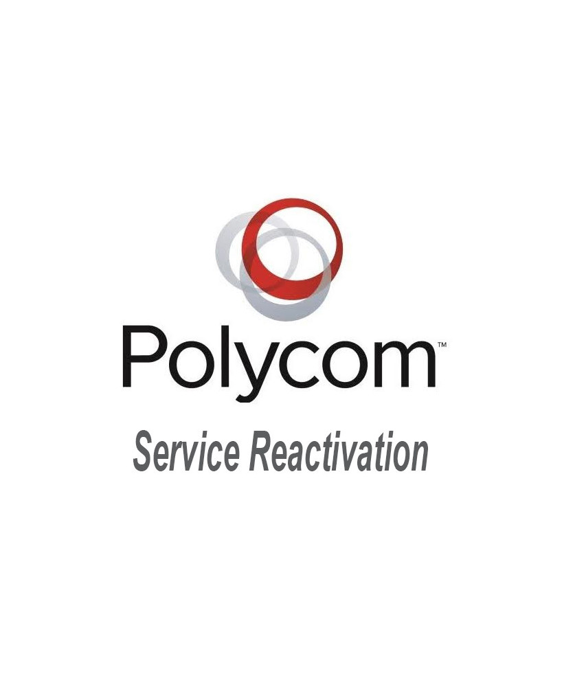 HP Poly Service Reactivation Fee 4870-86260-802 / R86260802 for Poly Studio X30 and Poly TC8 Video Conferencing Device