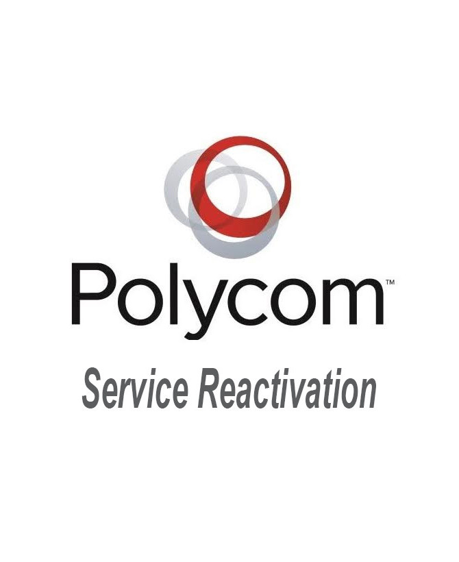 HP Poly Service Reactivation Fee 4870-86260-802 / R86260802 for Poly Studio X30 and Poly TC8 Video Conferencing Device