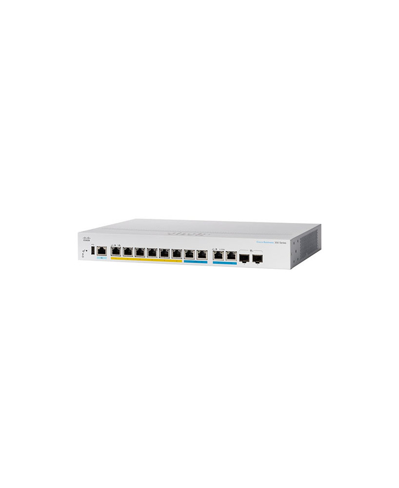 Cisco Business 350 CBS350-8MP-2X 10-Port Manageable Ethernet Switch CBS350-8MP-2X-AU