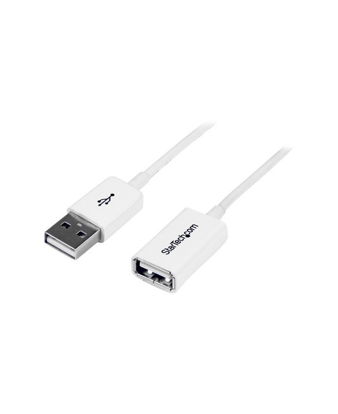 Startech 1M USB 2.0 A to A Data Transfer Cable in White USBEXTPAA1MW