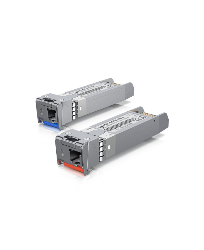 Ubiquiti UFiber 2-Pack 10G SFP Single-Mode Module Transceiver UACC-OM-SM-10G-S-2