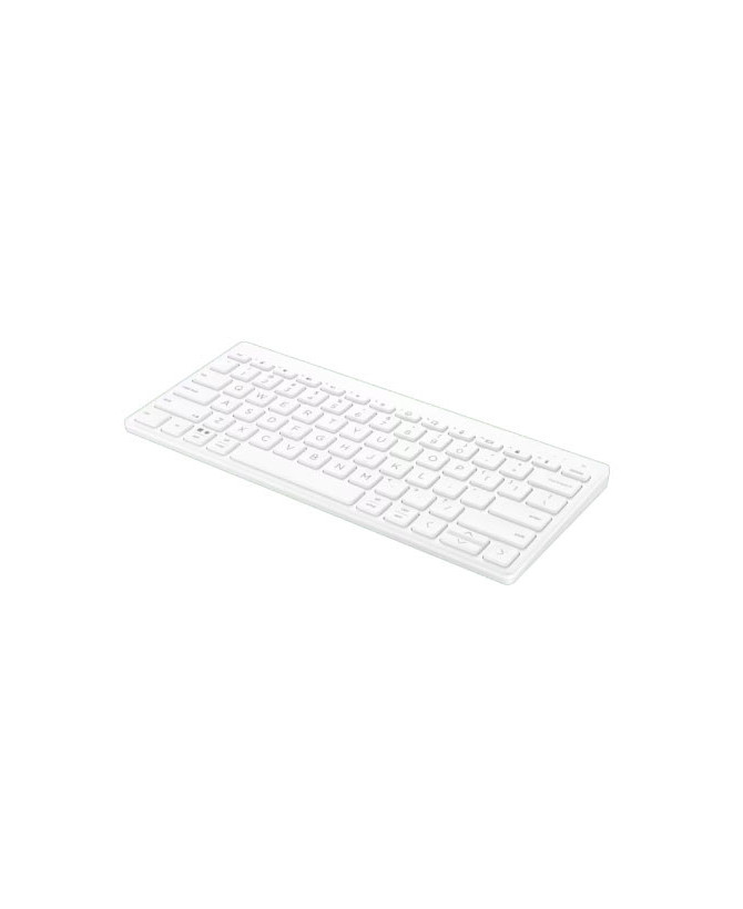 HP 350 Compact Multi-Device Bluetooth Keyboard in White 692T0AA