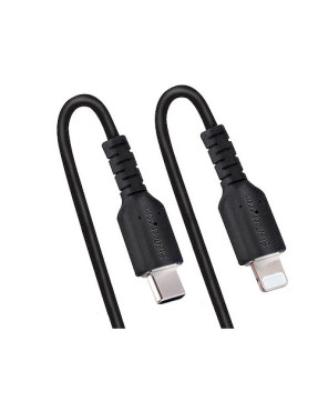 Startech 1m USB-C to Lightning Cable in Black RUSB2CLT1MBC