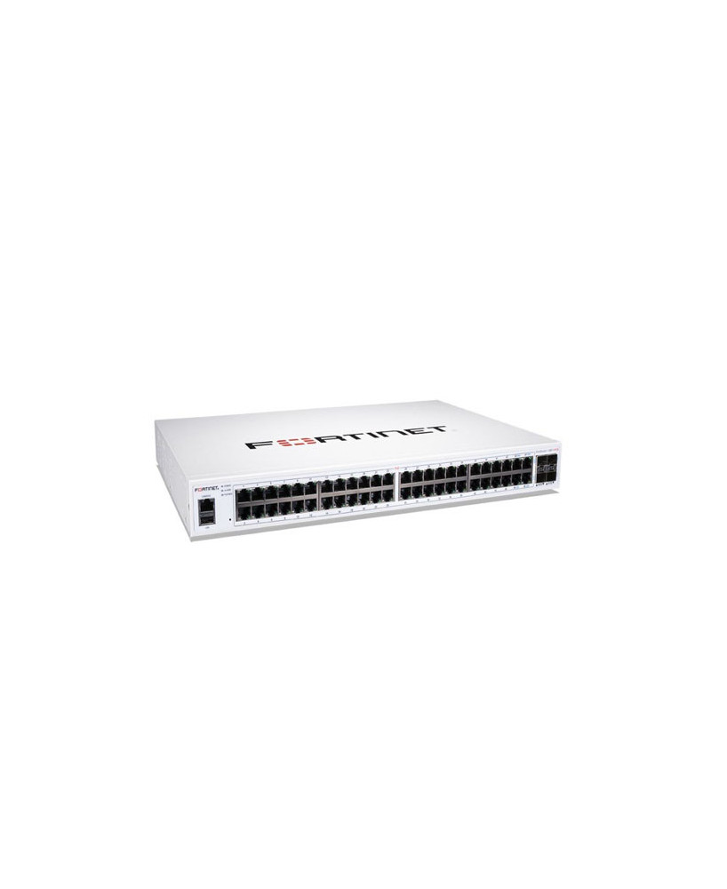 Fortinet FortiSwitch 100 48-Port Manageable Ethernet L2+ Switch FS-148F-PoE