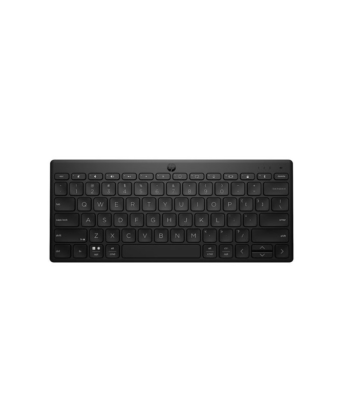 HP 350 Compact Multi-Device Wireless Bluetooth Keyboard in Black 692S8AA