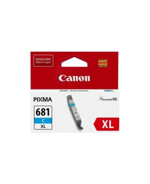 Canon Original High Yield Inkjet Cyan Ink Cartridge CLI681XLC for PIXMA TS6100, TS6200