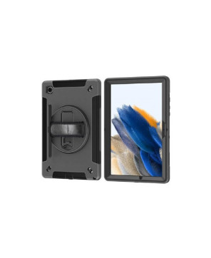 Pisen Rugged Black Case with Built-in Kickstand hdta8 for Samsung Galaxy Tab A8 10.5"