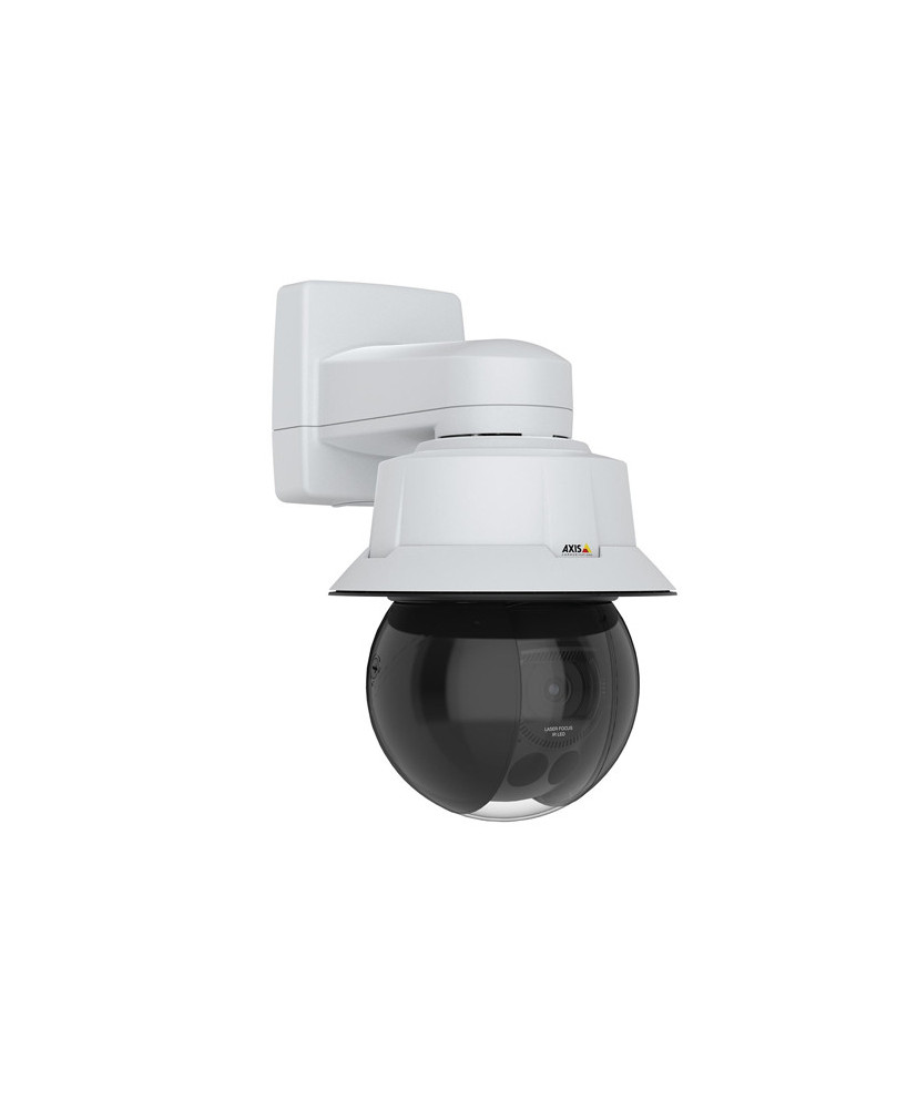 Axis Q6318-LE 8MP 4K UHD Outdoor PTZ Dome Network Camera in White 02446-006