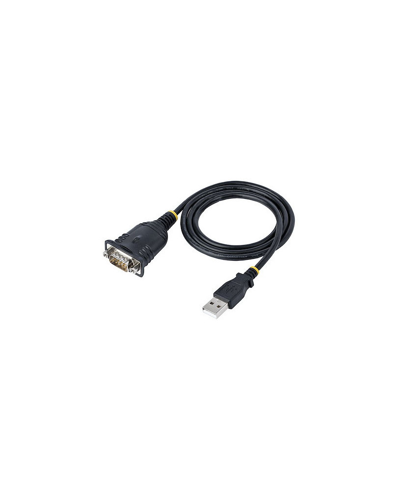 Startech 1m DB9 Male RS232 Serial Cable to USB Converter 1P3FP-USB-SERIAL