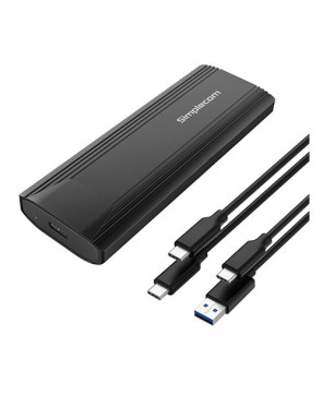 Simplecom NVMe/SATA Dual Protocol M.2 SSD USB-C Enclosure Tool SE504v2