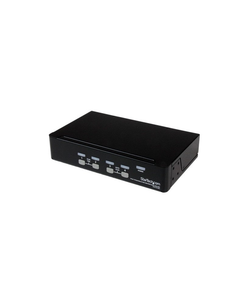 Startech 4-Port 1U Rackmount USB KVM Switch with OSD SV431DUSBU