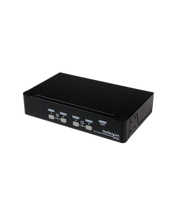 Startech 4-Port 1U Rackmount USB KVM Switch with OSD SV431DUSBU