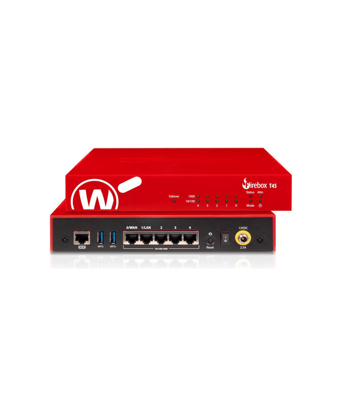 WatchGuard Firebox T45 Firewall with 3-yr Total Security Suite WGT45673