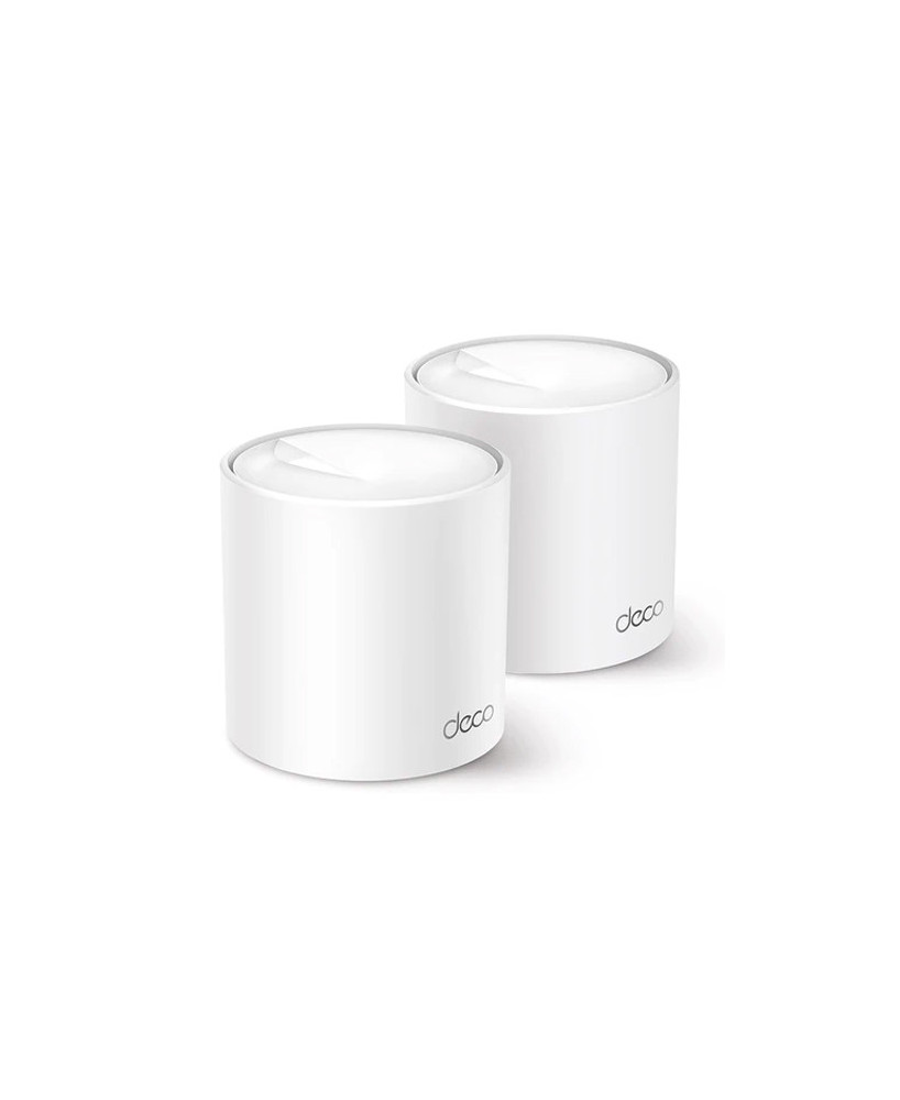 TP-LINK DECO X60 Mesh WI-FI System AX5400 GbE(2) 2-PACK with 3YR WTY  DECO-X60-2PK-32