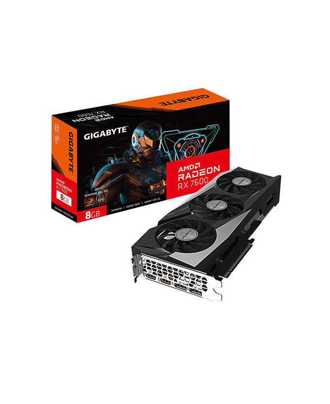 Gigabyte AMD Radeon RX 7600 GAMING OC 8G 1.0 Video Card GV-R76GAMING OC-8GD 1.0