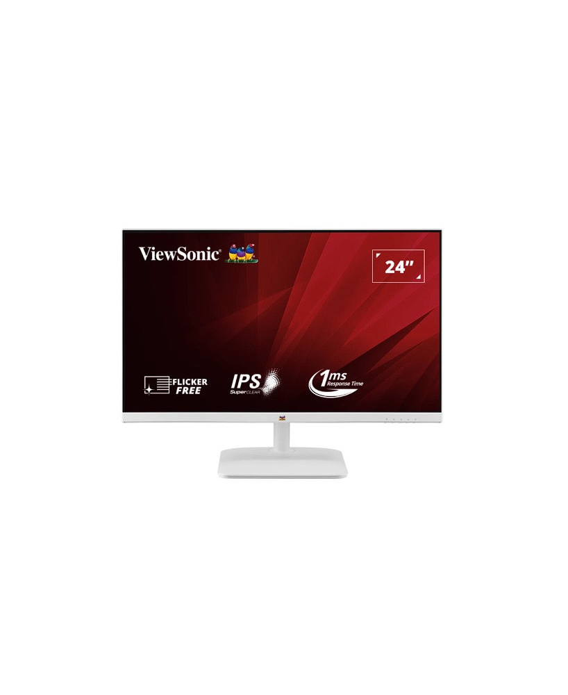 ViewSonic VA2432-H-W 24” 1080p Office SuperClear IPS FHD Monitor in White