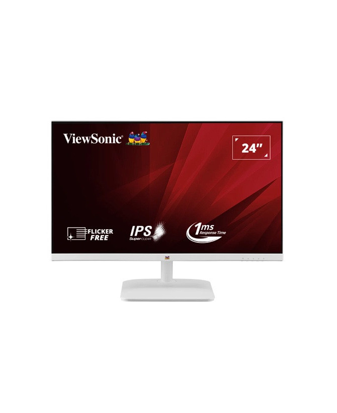 ViewSonic VA2432-H-W 24” 1080p Office SuperClear IPS FHD Monitor in White