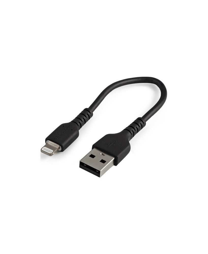 Startech 15CM Durable USB-A to Lightning Cable RUSBLTMM15CMB for iPhone