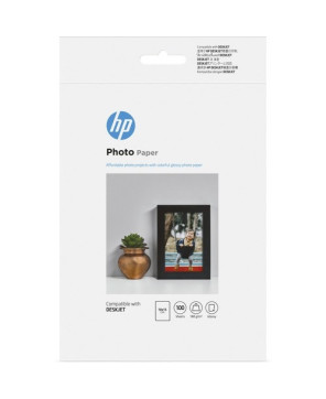 HP A4 Everyday Thermal 100 Sheet Inkjet Semi Gloss Photo Paper 9RR54A