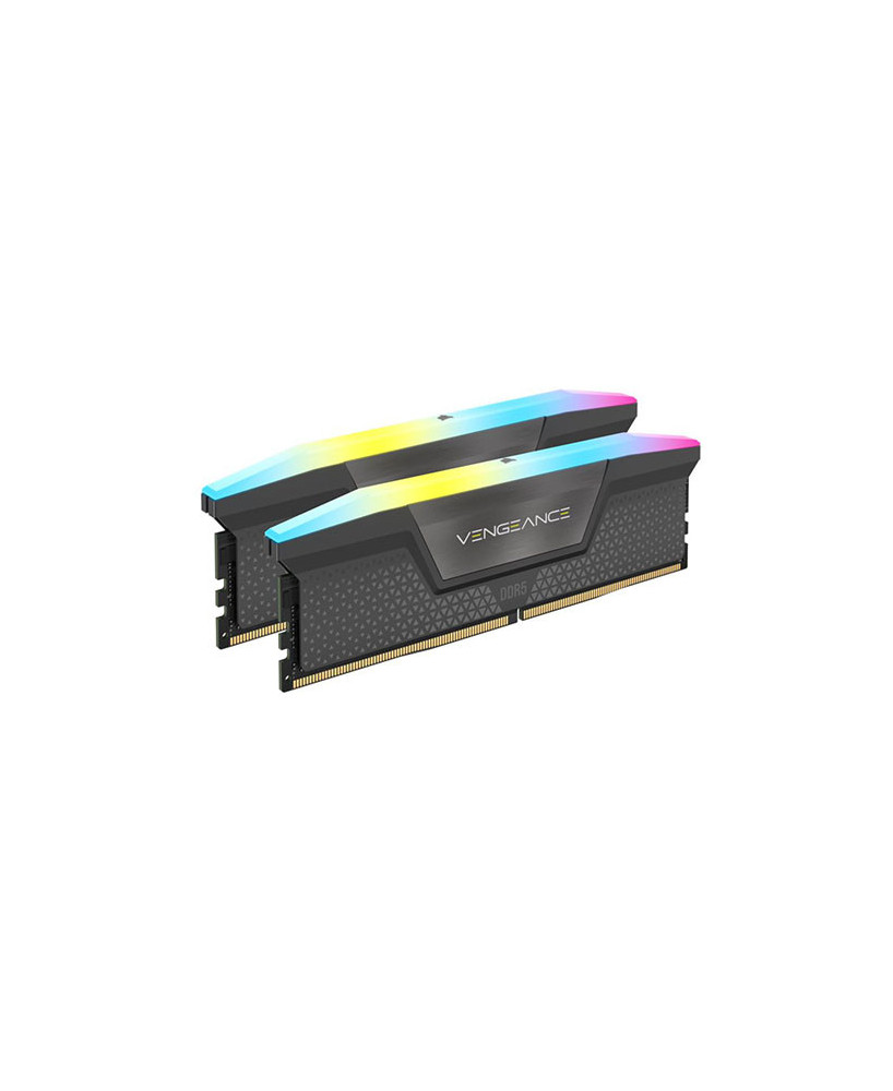 Corsair VENGEANCE RGB 32GB (2x16GB) DDR5 DRAM 5200MT/s CL40 AMD EXPO Memory Kit CMH32GX5M2B5200Z40K