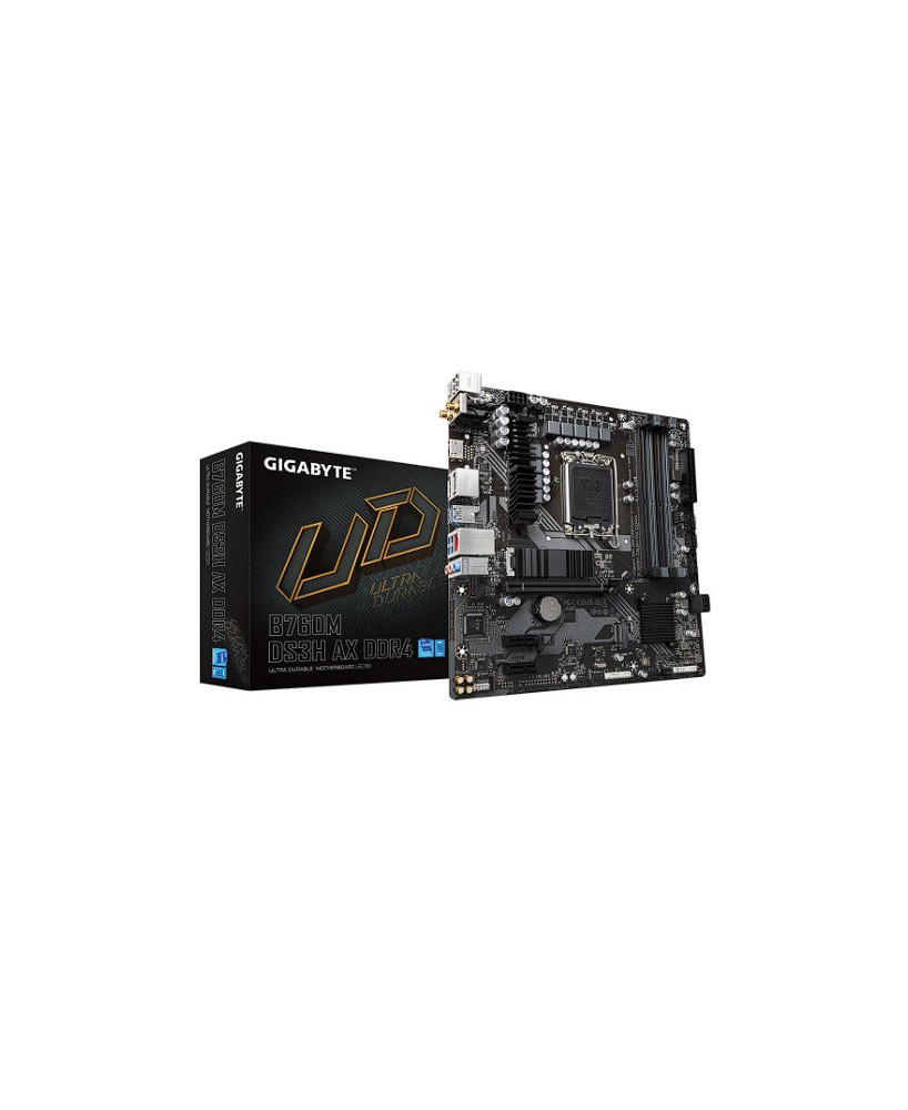 Gigabyte B760M DS3H AX Intel LGA 1700 m-ATX Motherboard GA-B760M DS3H AX DDR4