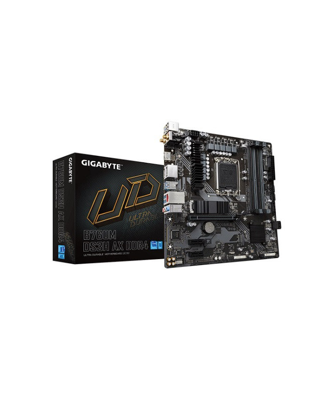 Gigabyte B760M DS3H AX Intel LGA 1700 m-ATX Motherboard GA-B760M DS3H AX DDR4