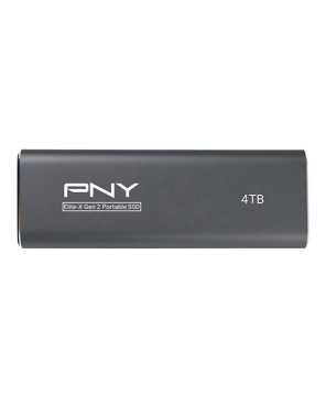 PNY Elite-X 4TB USB 3.2 Gen 2x2 Portable SSD PSD0CS2360-4TB-RB