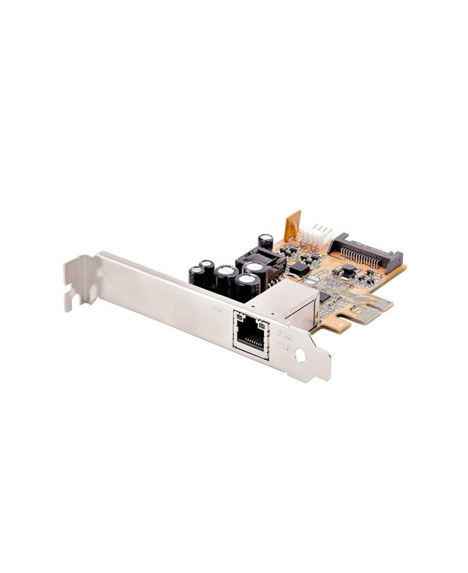 Startech 1-Port 2.5Gbps PoE Network Interface Card ST1000PEXPSE for PC and Servers