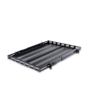 Startech 1U 4-Post 19.5" to 38" Adjustable Mounting Depth Vented Rack Mount Shelf ADJSHELFHDV2 for Server