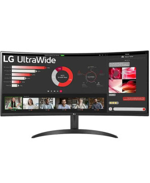 LG 34WR50QC-B 34" UltraWide Curved Gaming LCD Monitor