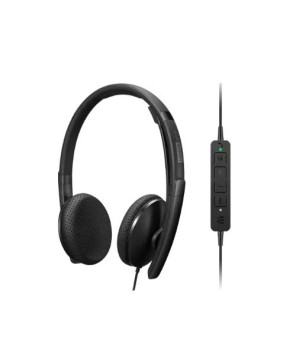 Lenovo Wired VoIP USB-A and USB-C Teams Stereo Headset 4XD1M45626