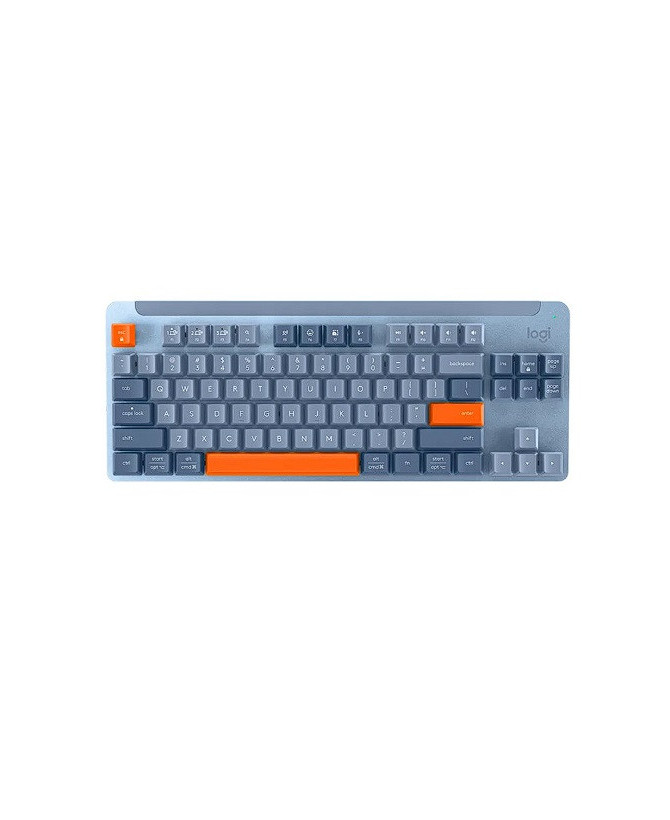 Logitech Signature K855 Wireless Mechanical Keyboard in Blue Grey 920-011221